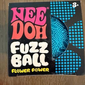 Brand new NeeDoh Fuzz Ball Flower Power squishy